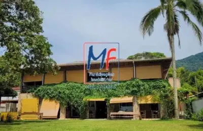 Excelente pousada no bairro de toninhas, ubatuba/sp, 1200m² a.u., 9 quartos, piscina, c/ capacidade para 40 pessoas e 20 vagas (ref 21.277)