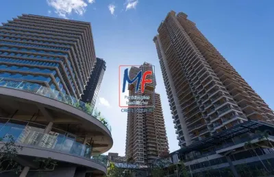 Excelente apto no brooklin, com 78 m² a.u., 2 dormitórios (1 suíte), sala, cozinha, 2 vagas, lazer. prox. aeroporto de congonhas e metrô brooklin (ref 21.486)