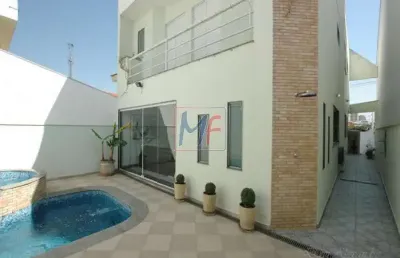 Ref: 807 excelente casa 400m² de a.c. testada 10 m², 4 dorms. ( sendo 2 suítes)  máster c/  hidro, closet e sacada, 8 vgs no bairro: vila mafra.