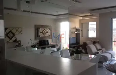 Ref: 2803 - lindo apartamento no bairro vila santa clara, todo decorado, mobiliado, com 3 quartos (1 suíte) salim faram maluf, anhaia mello.