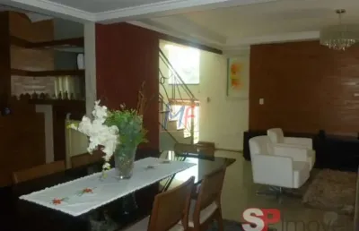 Ref: 4479 - lindo sobrado com 3 suítes, escritório, sala, cozinha, lavanderia, hall de entrada, lavabo, amplo quintal, churrasqueira, 4 vagas.