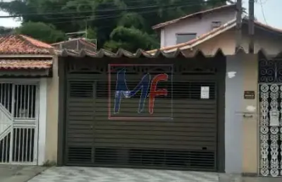 Id 5862 - casa no bairro jardim da glória - cotia, com 2 dorms (1 suíte) com hidro, 2 vagas, churrasqueira forno à lenha, ambos embutidos.