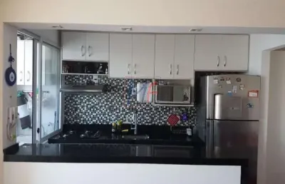Ref 7812 - lindissimo apto , novo ,  2 dorms( 1 suite), 1 vaga , 13 andar , lazer , mobiliado , varanda, muito bem localizado no  bom retiro.
