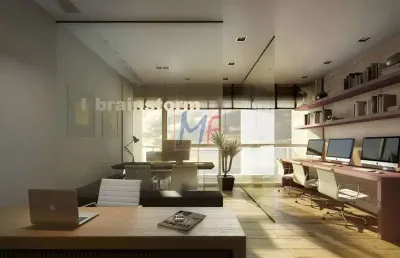 Ótima sala comercial com 65 m², no bairro granja julieta, uma das melhores localizações de são paulo. ref: 12.165