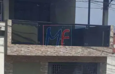 Ref 12.307 lindo sobrado no bairro ayrosa, com 4 dorms, 1 vaga de garagem coberta, 127 m² de a.c. e 135 m² de terreno. estuda permutas.