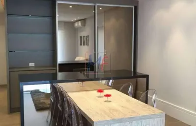 Excelente apartamento localizado no bairro vila nova conceição, 1 dorm, sendo 1 suíte, 2 vagas, 78 m² de área util. ref  13.087