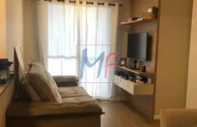 Ref: 13.520 - excelente apartamento no bairro vila maria, com 2 dorms, varanda, móveis planejados em todos os ambientes, 1 vaga, 53 m² .