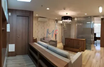 Ref: 13.909 - conjunto comercial no bairro aclimação, próx. ao metrô vergueiro, com 85 m², mobiliado, varanda, 2 vagas, ar condicionado.