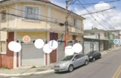 Excelente ponto comercial  na mooca, 115 m² área  terreno, 182 m² área construída, frente 9 m . zon.  zm. não aceita permutas. ref: 15.053
