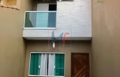 Ref: 15.867 - lindo sobrado na cidade líder, 80 m² a.u., planejado, sendo 2 suítes, sala, cozinha, lavabo, quintal com churrasqueira, 2 vagas.