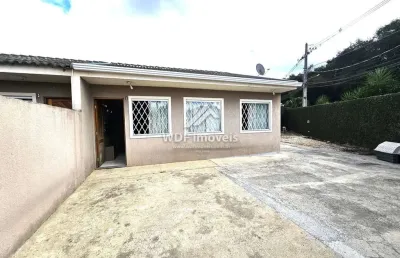 Casa com 3 quartos à venda na rua aristeu de castro fernandes, 200, guaraituba, colombo, 75 m2 por r$ 343.000