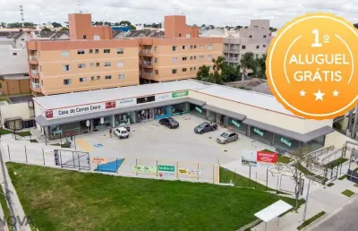 Loja para alugar, 64.30 m2 por r$4501.00  - novo mundo - curitiba/pr