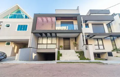Casa em condomínio com 4 quartos  à venda, 256.99 m2 por r$1890000.00  - xaxim - curitiba/pr