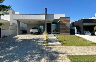Bela casa térrea com 3 suítes à venda no condomínio portal dos bandeirantes em salto/sp!!