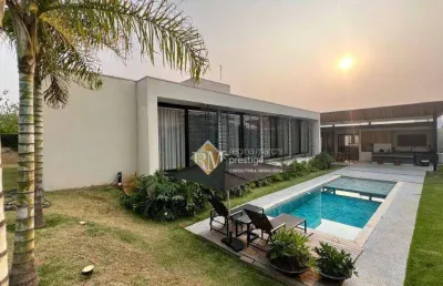 Casa com 4 dormitórios à venda, 350 m² por r$ 3.700.000,00 - condomínio xapada parque ytu - itu/sp