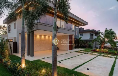Luxuosa casa com 5 suítes e infraestrutura completa em cabreúva/sp