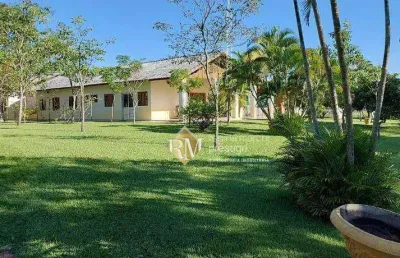 Oportunidade única: magnífica propriedade com estrutura completa no condomínio farm em porto feliz/sp!