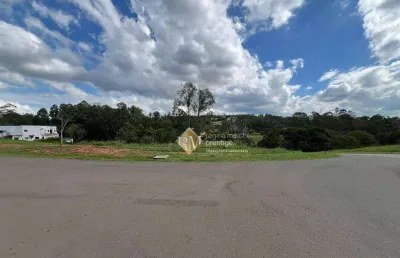 Excelente oportunidade! terreno com fundo pra mata no condomínio terras de são josé ii em itu/sp