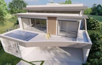 Casa com 3 dormitórios, 240 m² - venda por r$ 2.300.000,00 ou aluguel por r$ 13.500,00/mês - condomínio villas do golfe - itu/sp