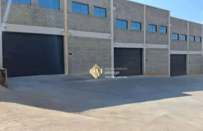 Galpão para alugar, 250 m² por r$ 8.000,00/mês - jardim são josé - itu/sp