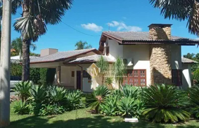 Casa com 4 dormitórios à venda, 410 m² por r$ 1.590.000,00 - condomínio campos de santo antônio - itu/sp