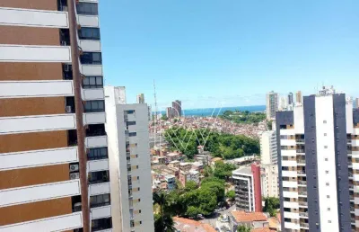 Apartamento vista mar com 4 quartos, 2 suítes à venda, 198 m² por r$ 1.200.000 - graça - salvador/ba