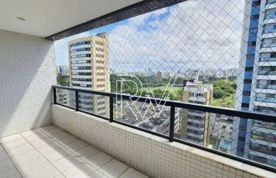 Apartamento com 4 dormitórios à venda, 125 m² por r$ 880.000,00 - pituba - salvador/ba
