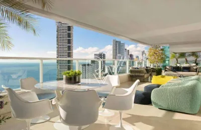 Apartamento com 4 dormitórios à venda, 305 m² por r$ 10.800.000,00 - barra - salvador/ba
