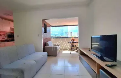 Apartamento com 1 dormitório para alugar, 50 m² por r$ 2.750,00/mês - pituba - salvador/ba