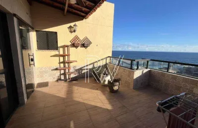 Cobertura com 1 dormitório à venda, 80 m² por r$ 550.000,00 - rio vermelho - salvador/ba