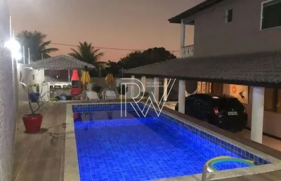 Casa com 5 dormitórios, 3 suítes  à venda, 228 m² por r$ 850.000  jaúa/bahia