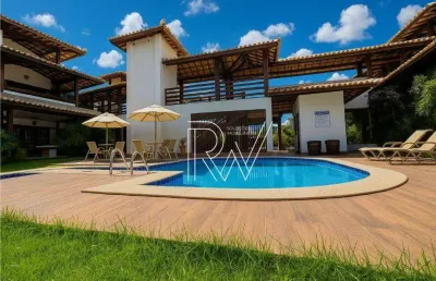 Apartamento com 2 dormitórios, 1 suíte à venda, 90 m² por r$ 1.400.000 - praia do forte/ba