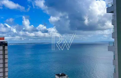 Apartamento com 1 dormitório à venda, 35 m² por r$ 480.000,00 - vitória - salvador/ba