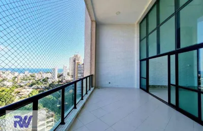 Apartamento com 4 dormitórios à venda, 278 m² por r$ 3.500.000,00 - horto florestal - salvador/ba