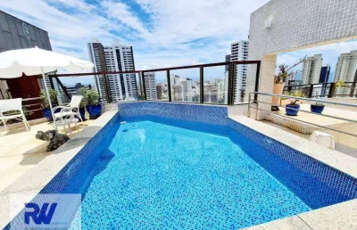 Cobertura  5  dormitórios à venda  800 m²   r$ 5.200.000,00 - horto florestal - salvador/ba