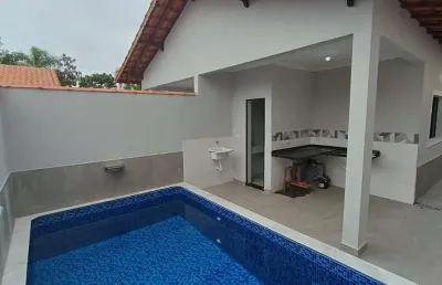 Casa para venda em itanhaém, campos elíseos, 3 dormitórios, 1 suíte, 1 banheiro, 2 vagas