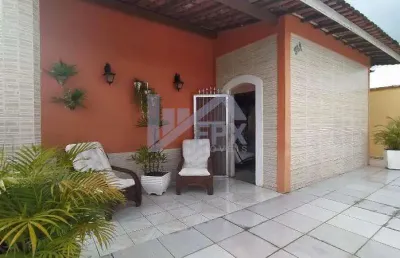 Casa para venda em itanhaém, balneário gaivota, 2 dormitórios, 1 banheiro, 3 vagas