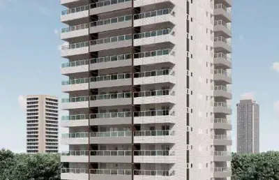 Apartamento para venda em mongaguá, centro, 2 dormitórios, 1 suíte, 1 banheiro, 1 vaga