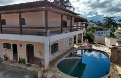 Casa alto padrão para venda em itanhaém, jardim jamaica, 6 dormitórios, 4 suítes, 3 banheiros, 5 vagas