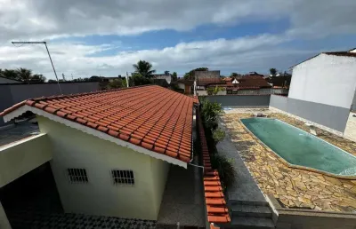 Casa para venda em itanhaém, balneário gaivota, 4 dormitórios, 1 suíte, 4 banheiros, 3 vagas