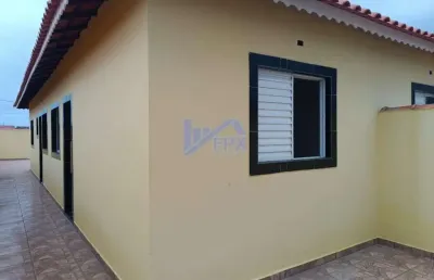 Casa para venda em itanhaém, tupy, 2 dormitórios, 1 suíte, 1 banheiro, 2 vagas