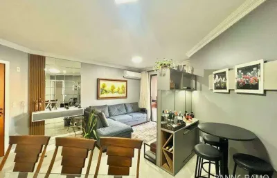 Apartamento com 3 dormitórios à venda, 110 m² por r$ 680.000,00 - velha - blumenau/sc