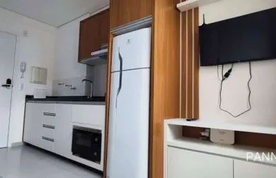 Apartamento com 1 dormitório para alugar, 36 m² por r$ 2.550,00/ano - centro - curitiba/pr