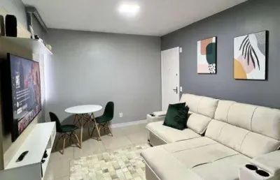 Apartamento com 2 dormitórios à venda, 46 m² por r$ 298.000,00 - fortaleza - blumenau/sc
