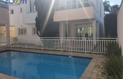 Casa alto padrão com piscina à venda, no condomínio portal do paraíso ii em jundiaí - sp