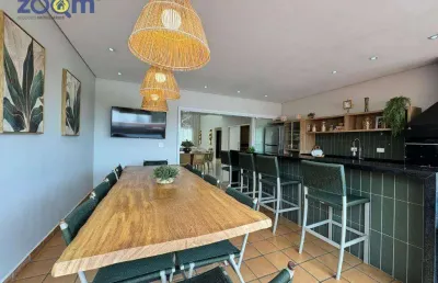 Casa mobiliada alto padrão com 5 quartos e piscina à venda r$ 3.290.000 condomínio reserva da serra - jundiaí/sp
