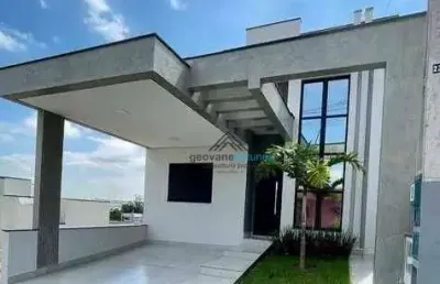 Casa com 3 dormitórios à venda, 117 m² por r$ 750.000,00 - horto florestal villagio - sorocaba/sp
