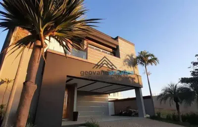 Sobrado com 5 dormitórios à venda, 400 m² por r$ 3.500.000,00 - alphaville nova esplanada - votorantim/sp