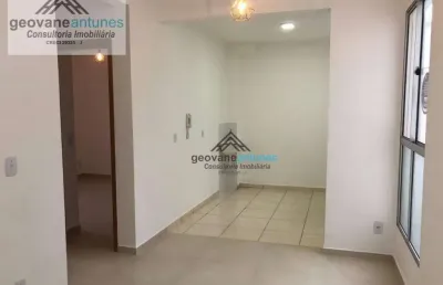 Apartamento com 2 dormitórios à venda, 52 m² por r$ 190.000,00 - caguaçu - sorocaba/sp