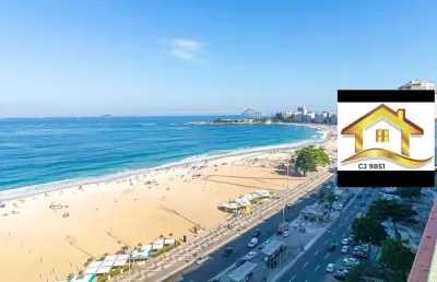 Cobertura com 4 quartos à venda na Avenida Atlântica, Copacabana, Rio de Janeiro